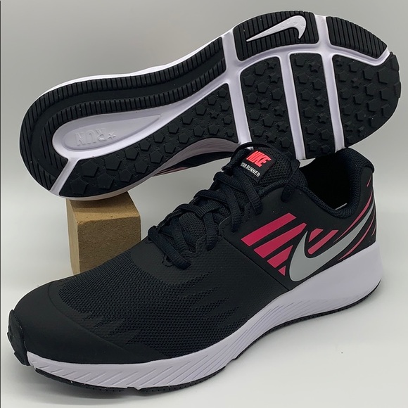 NIKE STAR RUNNER (GS) black/metallic-silver - Picture 5 of 16